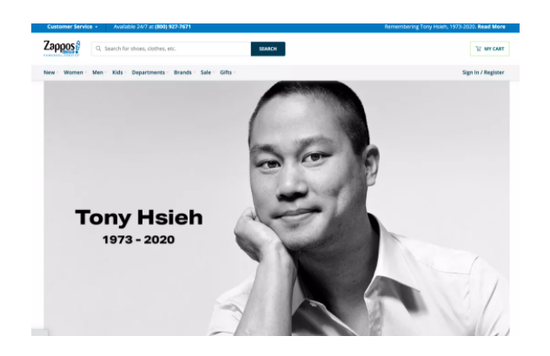 46岁华裔“鞋王”谢家华去世:20多岁就创业成为亿万富翁 终生未婚