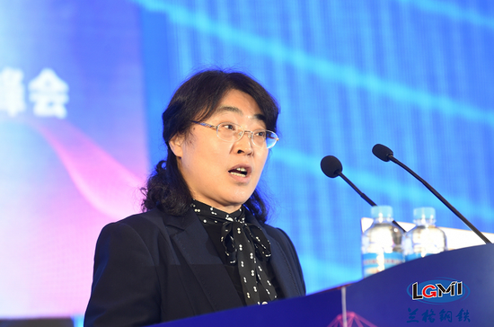 中国钢铁工业协会副会长兼秘书长屈秀丽