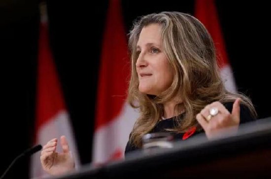 加拿大财长Freeland