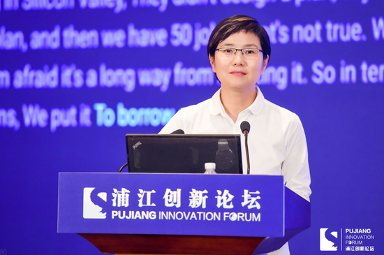 华大集团执行董事、执行副总裁朱岩梅