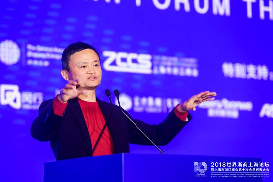 浙商总会会长马云