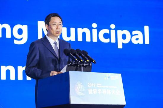南京市长蓝绍敏 图片来源:主办方供图