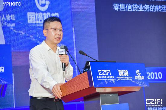 飞贷金融科技联合创始人、副总裁孟庆丰