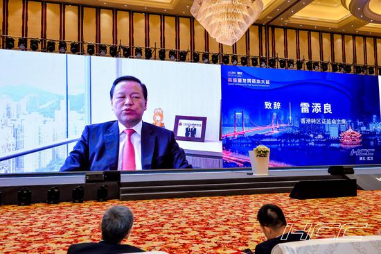 香港证监会雷添良：内地上市公司占香港市场总市值大概80%