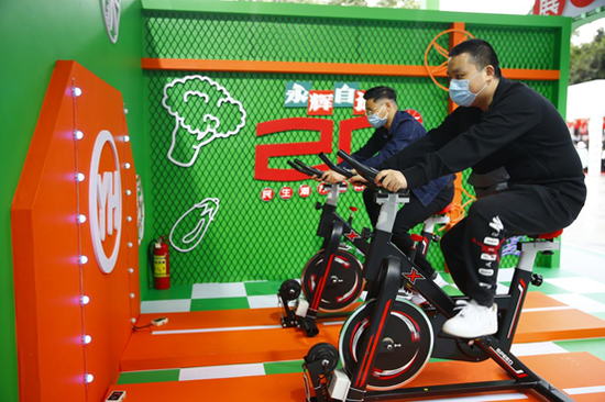 永辉超市20周年线下快闪献礼重庆