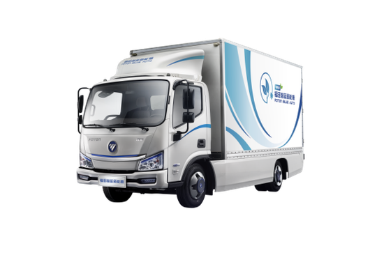 福田智蓝纯电动轻卡被授予“2020新能源商用车纯电动人气车型评选”大奖