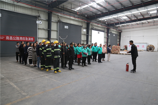 生命无演习，传化智联南昌公路港筑起物流园安全“防火墙”