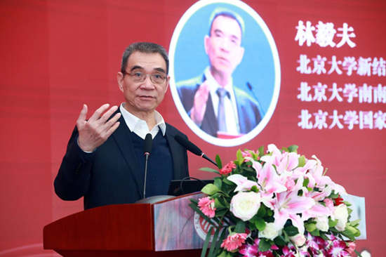 林毅夫发表主旨演讲