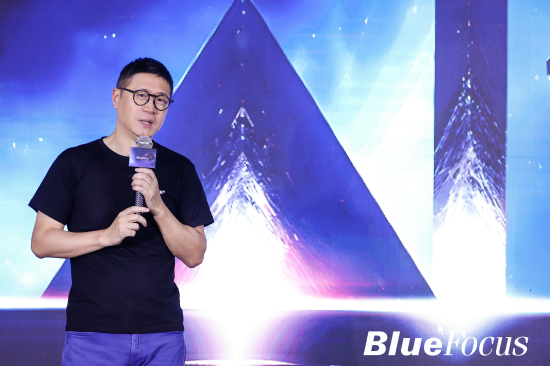 蓝色光标宣告“Blue AI”行业模子宣告，CEO潘飞：尔后将从三方面迭代