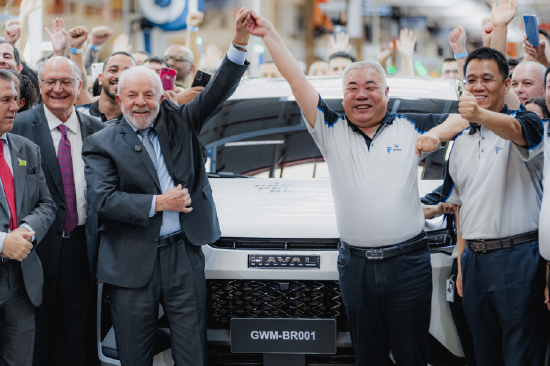 巴西总统卢拉见证长城汽车巴西工厂竣工投产