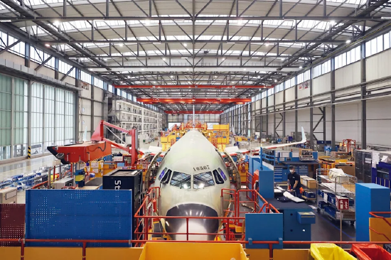 空客称其2025年飞机交付量突破年度790架的目标