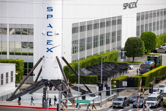 SpaceX位于加利福尼亚州Hawthorne的设施