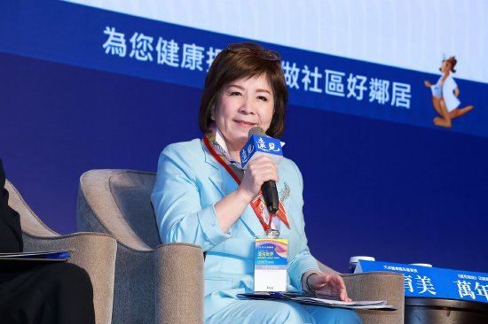 天成医疗体系董事长张育美。苏义杰摄
