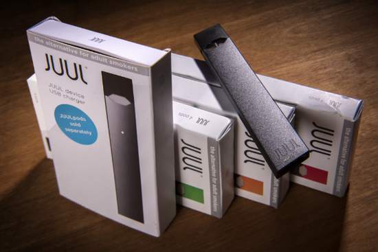 美国四家电子烟制造商将面临健康调查 Juul曾试图向学校孩子传达信息