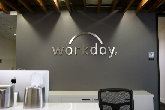 2019年Workday Inc． 位于旧金山的办公室。