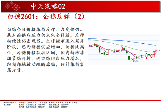 中天期货:商品指数新高 原油小幅回弹