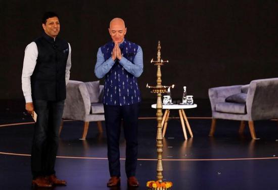 贝佐斯承诺投10亿美元帮印度中小企业数字化