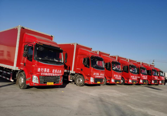 驰援抗疫一线！京东物流紧急将3000顶棉帐篷陆续送抵石家庄等地