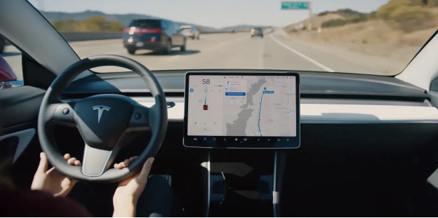 (Neither Tesla Autopilot nor FSD is self-driving)