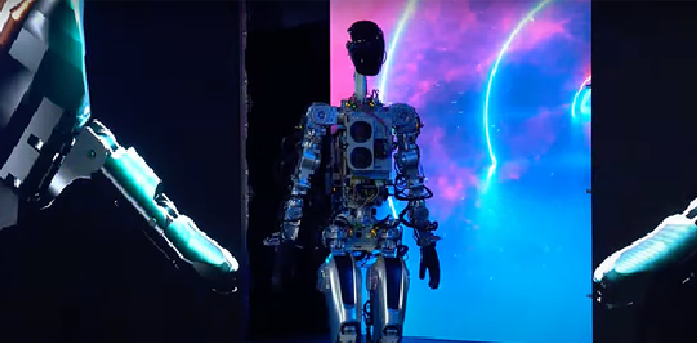 特斯拉人形机器人真机发布！能跳舞能干活，完整技术路线公布