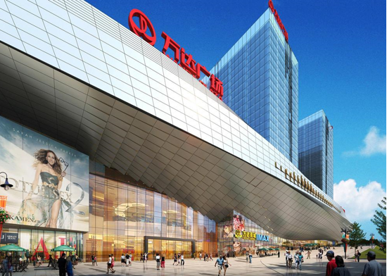 资料图：万达广场效果图