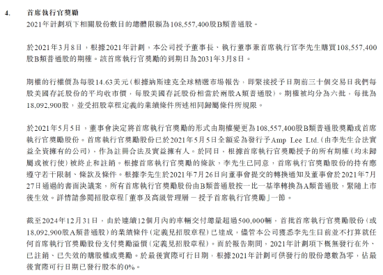 李想年薪6.39亿？官方澄清：实际薪酬为266万元，现在解锁股权激励需倒贴2.3亿