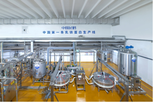 图：中国第一条乳铁卵白分娩线