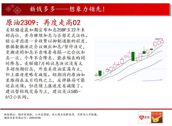 中天期货:商品指数收回跌幅 原油再度走高