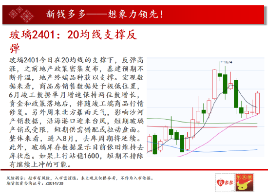 中天期货:豆粕再上年线 纯碱震荡走高
