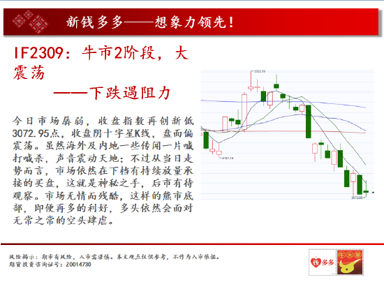 中天期货:豆粕小幅反弹 燃油跳空下跌