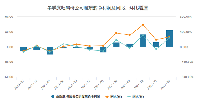 去年二季度以来，拼多多连续5个季度实现盈利Wind截图