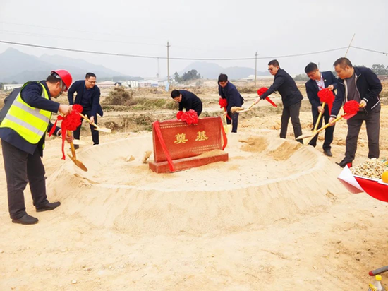 广东东方雨虹、孚达保温在广州花都隆重举行工程奠基仪式