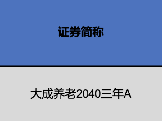 大成基金个人养老金基金获批1只 大成养老2040今年浮亏20% 最大回撤25%