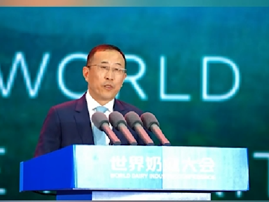 卢敏放在世界奶业大会全英文“打广告” “中国乳都”向世界发出邀约