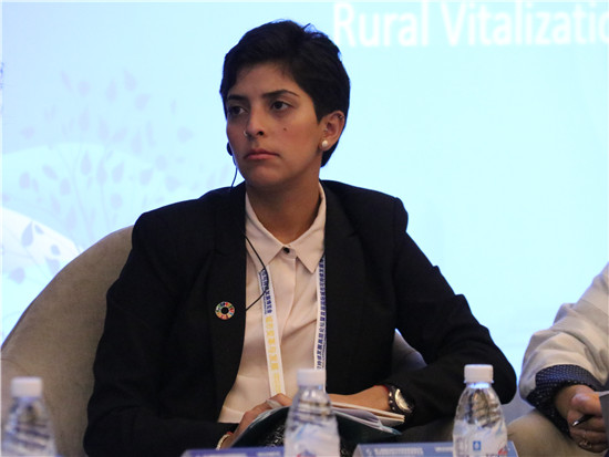 联合国人居署城市规划和设计局区域和大都市规划处区域规划官员Andrea Oyuela