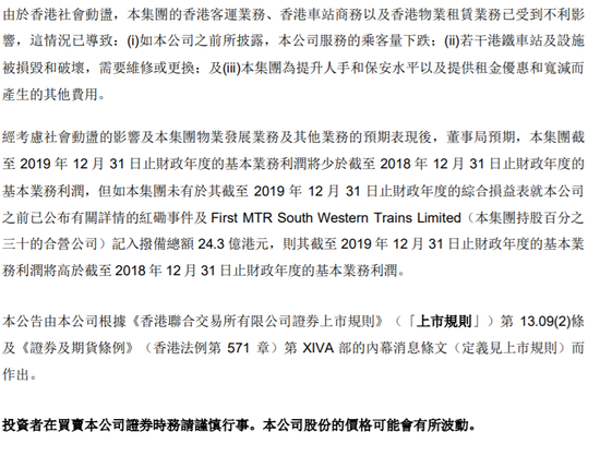 乘客量下跌 港铁车站设施维修费料逾5亿港元