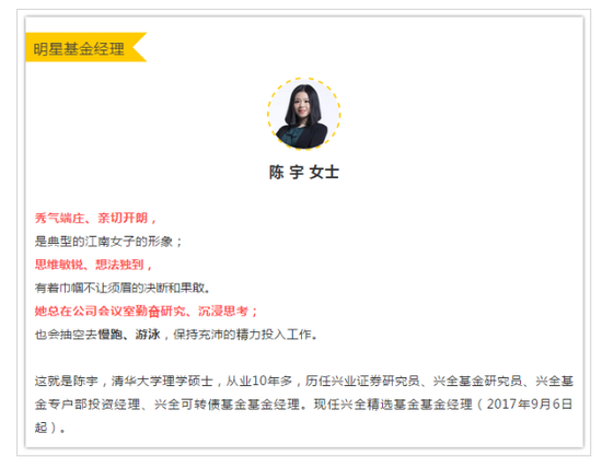 兴全基金陈宇创业板或已跌出性价比