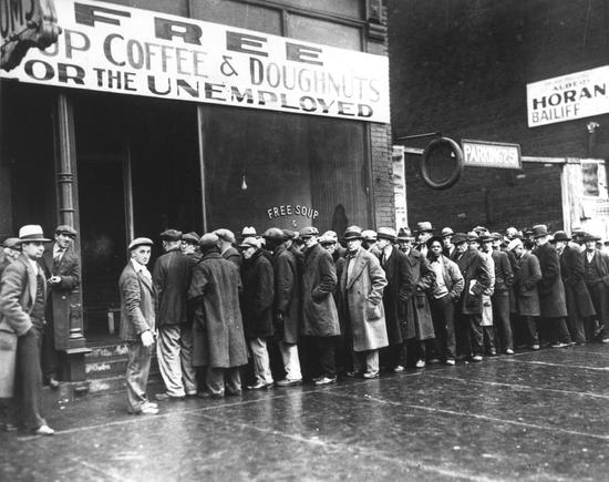 “大萧条”时期的美国