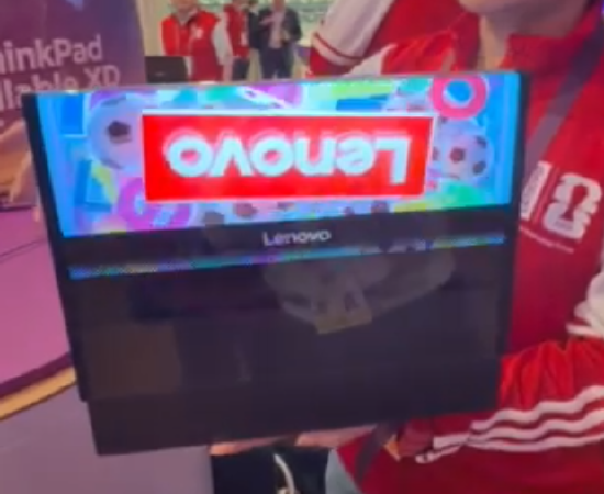 直击CES：体验联想卷轴屏概念机 从“内卷”变“外卷”