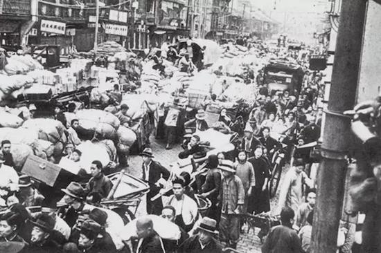 宜昌大撤退实景