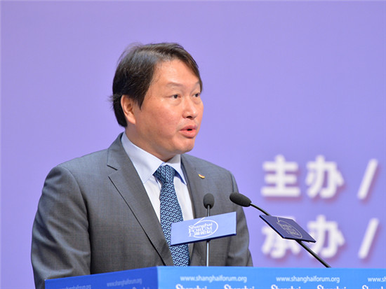 韩国SK株式会社董事长兼首席执行官崔泰源