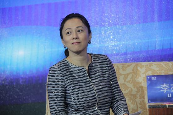 “2016青岛·中国财富论坛”于6月3日-5日在青岛召开。上图为英仕曼集团中国区主席李亦非。（摄影：李彦丽）