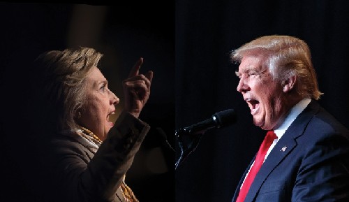 希拉里与特朗普