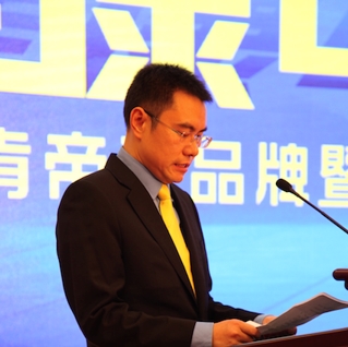 肯帝亚地板新品发布会在人民大会堂隆重召开,肯帝亚集团董事长郦海星