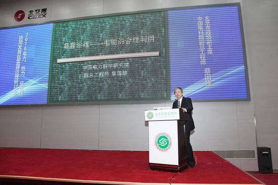 北京市政协副主席、中国电科院副总工程师蔡国雄