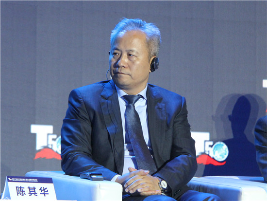 卡特彼勒全球副总裁、卡特彼勒（中国）投资有限公司董事长陈其华