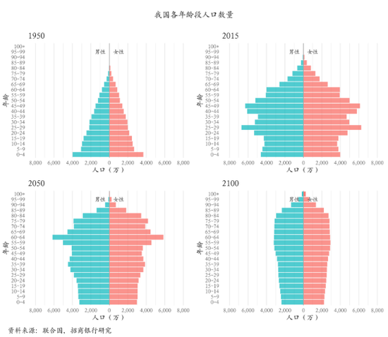 图27：我国人口金字塔即将“头重脚轻”