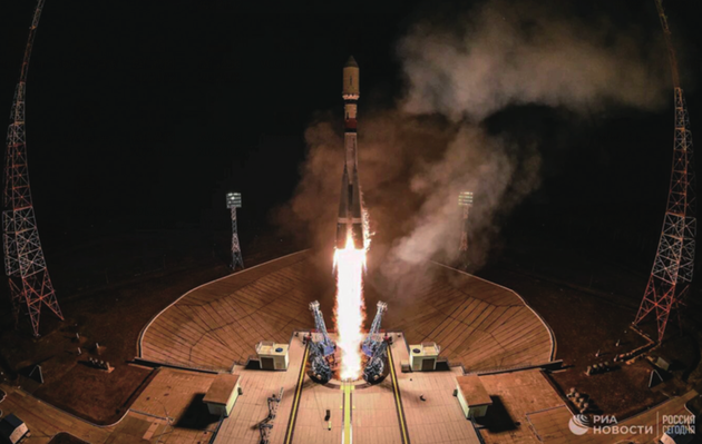 “联盟-2.1b”运载火箭于22日点火升空。