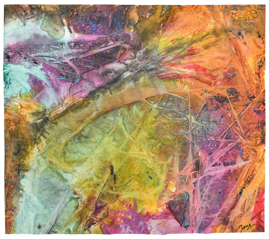  秋系列 霜凝 124*112cm