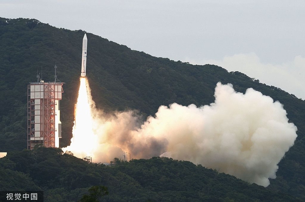On the 12th, the Japanese small rocket "Epsilon 6" was launched.  (Visual China)